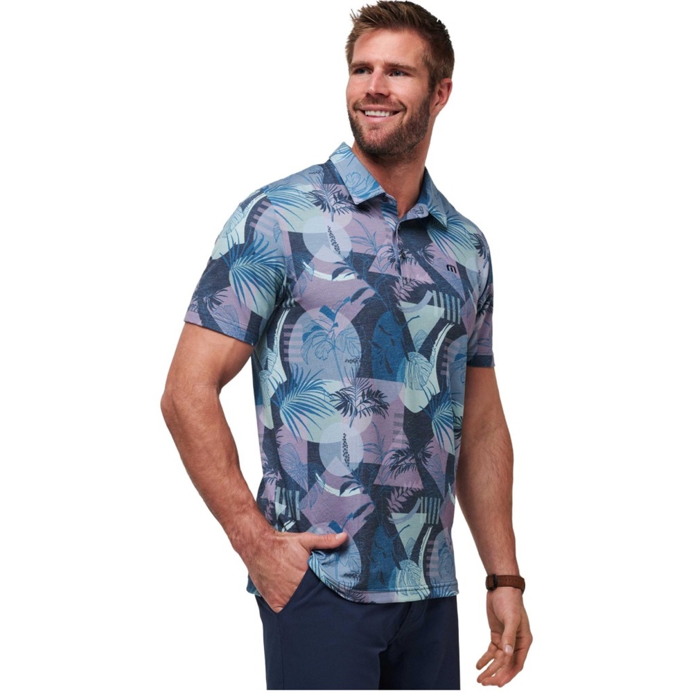 NEW TRAVIS MATTHEW Men's Featherweight Summer Polo Shirt Size:M